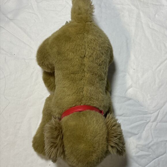 Build A Bear Golden Retriever Lab Tan Brown Dog With Tongue Out Clean Black Nose - Picture 7 of 11